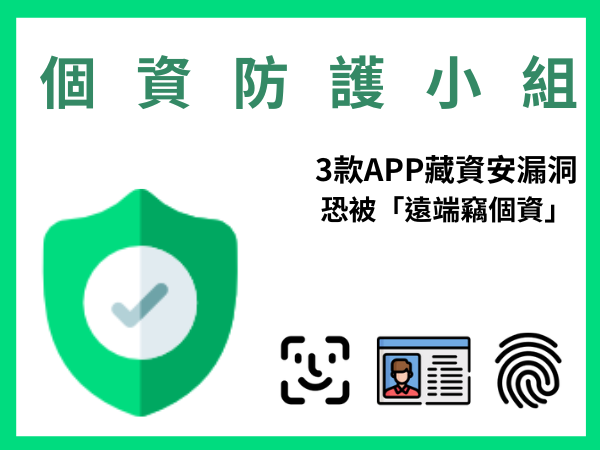 快檢查手機！3款APP藏資安漏洞恐被「遠端竊個資」，逾200萬用戶受害(標題圖檔)